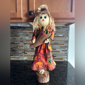 Fall scarecrow decor